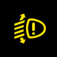 Headlamp Levelling System Warning Light Symbols